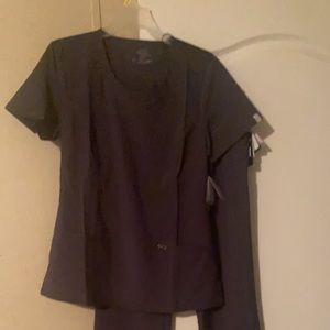 Charcoal size medium Cherokee infinity scrubs